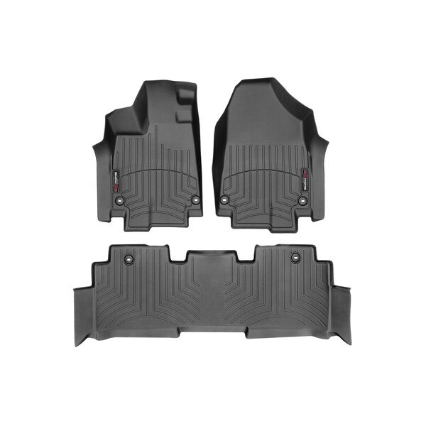 Front and Rear Floorliners, 441218-1-2